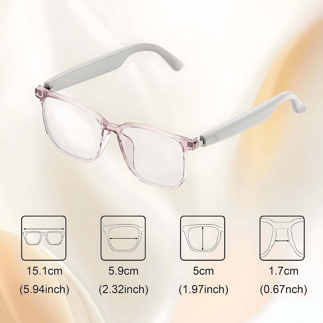 AI Wireless Bluetooth Translation Glasses
